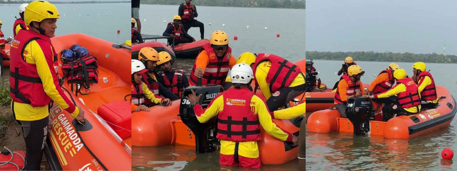 ගම්මැද්ද යාත්රා දෙක පළමුවරට දියත් කෙරේ